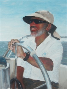 Fred at the Helm