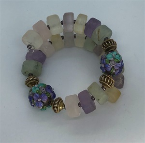 Gemstone Wrap Bracelet