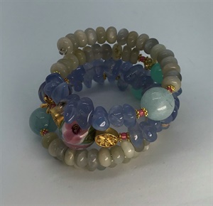Gemstone Wrap Bracelet