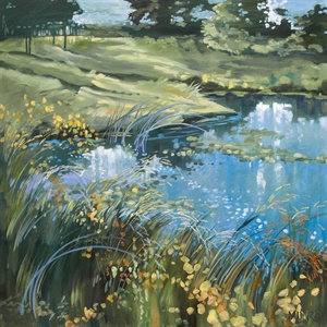 (89-23)  Summer Pond