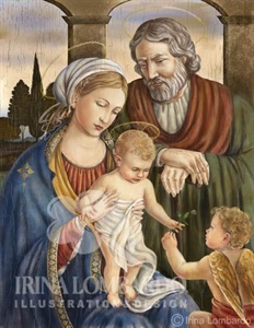 CH 019 Holy Family Renaissance Style