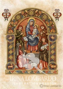 CH 036 Vespasian Psalter Nativity