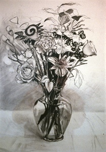 "Flowers in Vase #2"