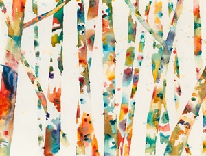 Abstract aspens