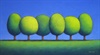 Six Cool Green Trees